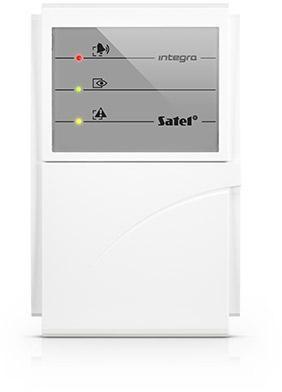 Alarm tastatur med zoner – SATEL INT-S-W, hvid bagbelysning