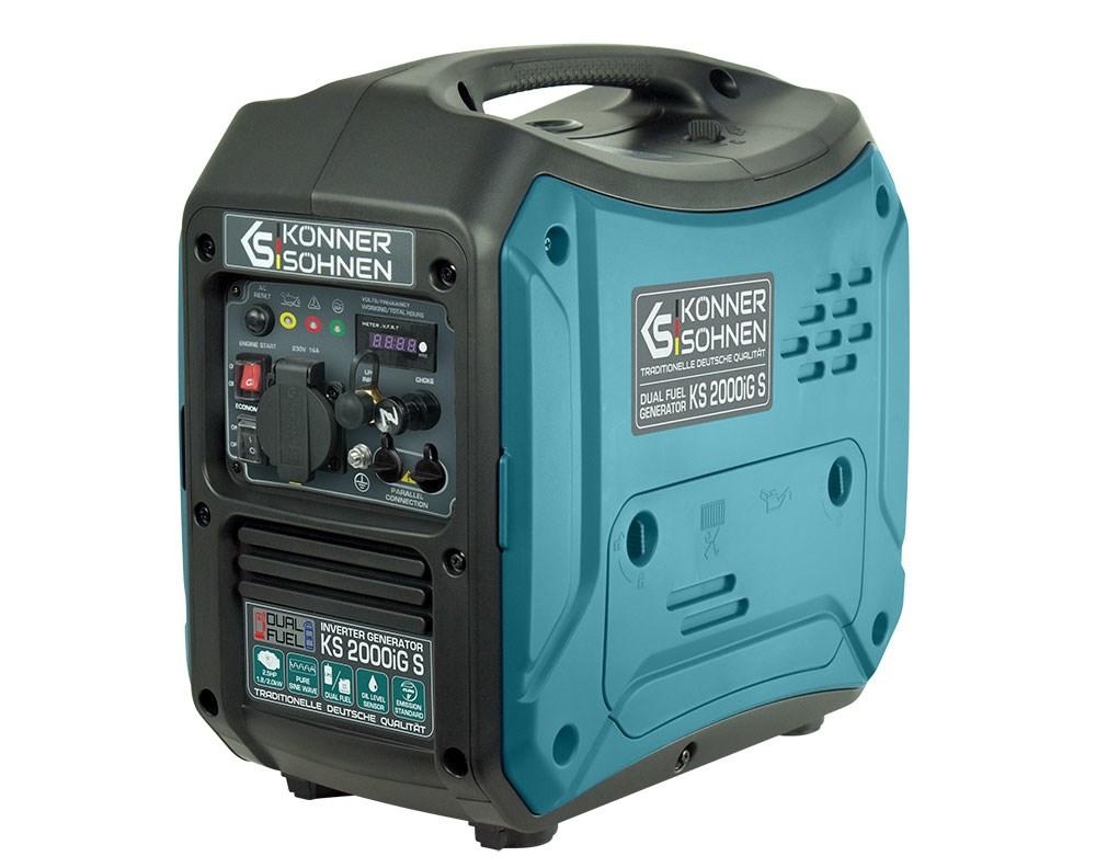 Generator inverter 1,8 kW 230 V - KÖNNER & SÖHNEN KS2000iGS billede