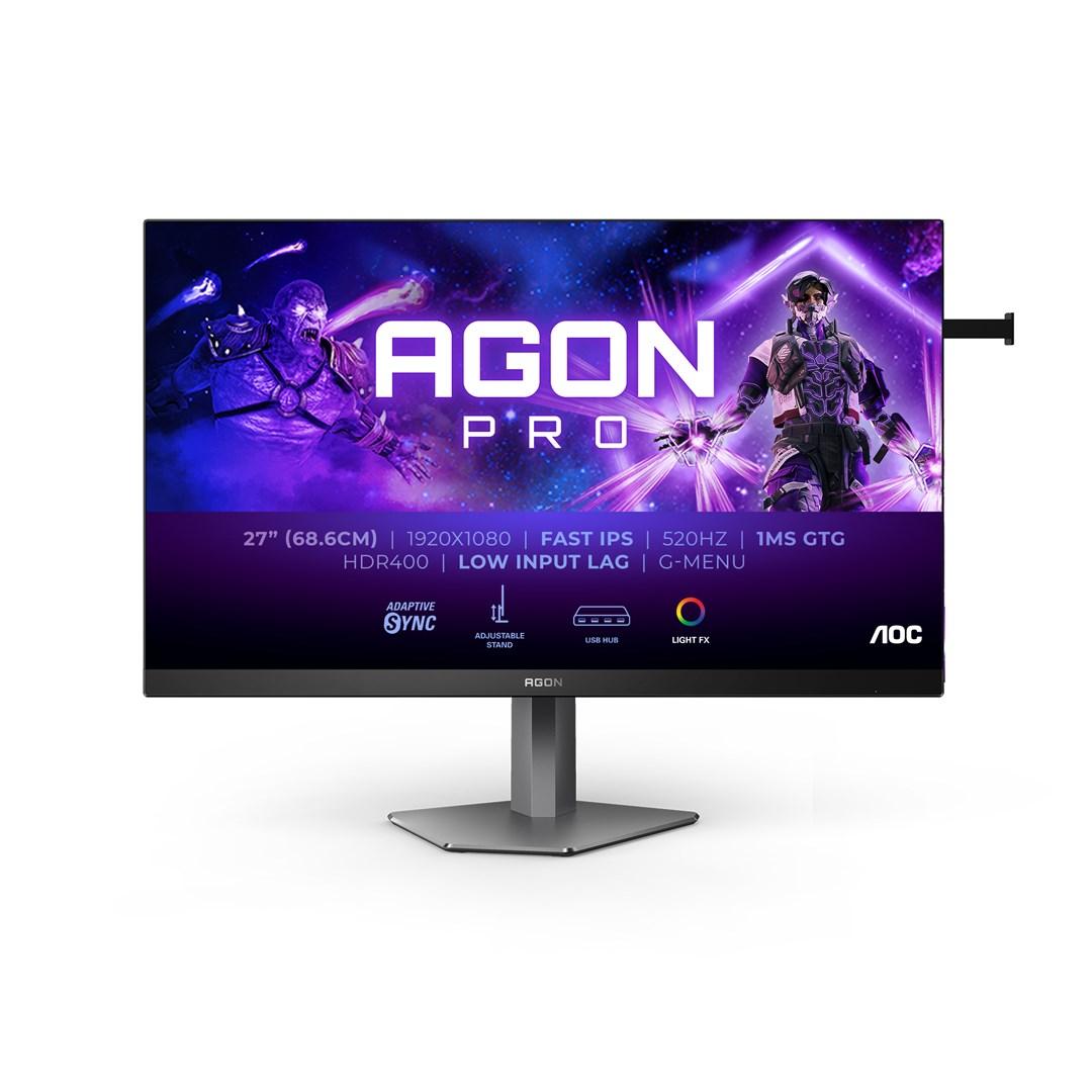 Gaming skærm AOC AGON PRO AG276FK 27" IPS, Full HD, 520 Hz billede