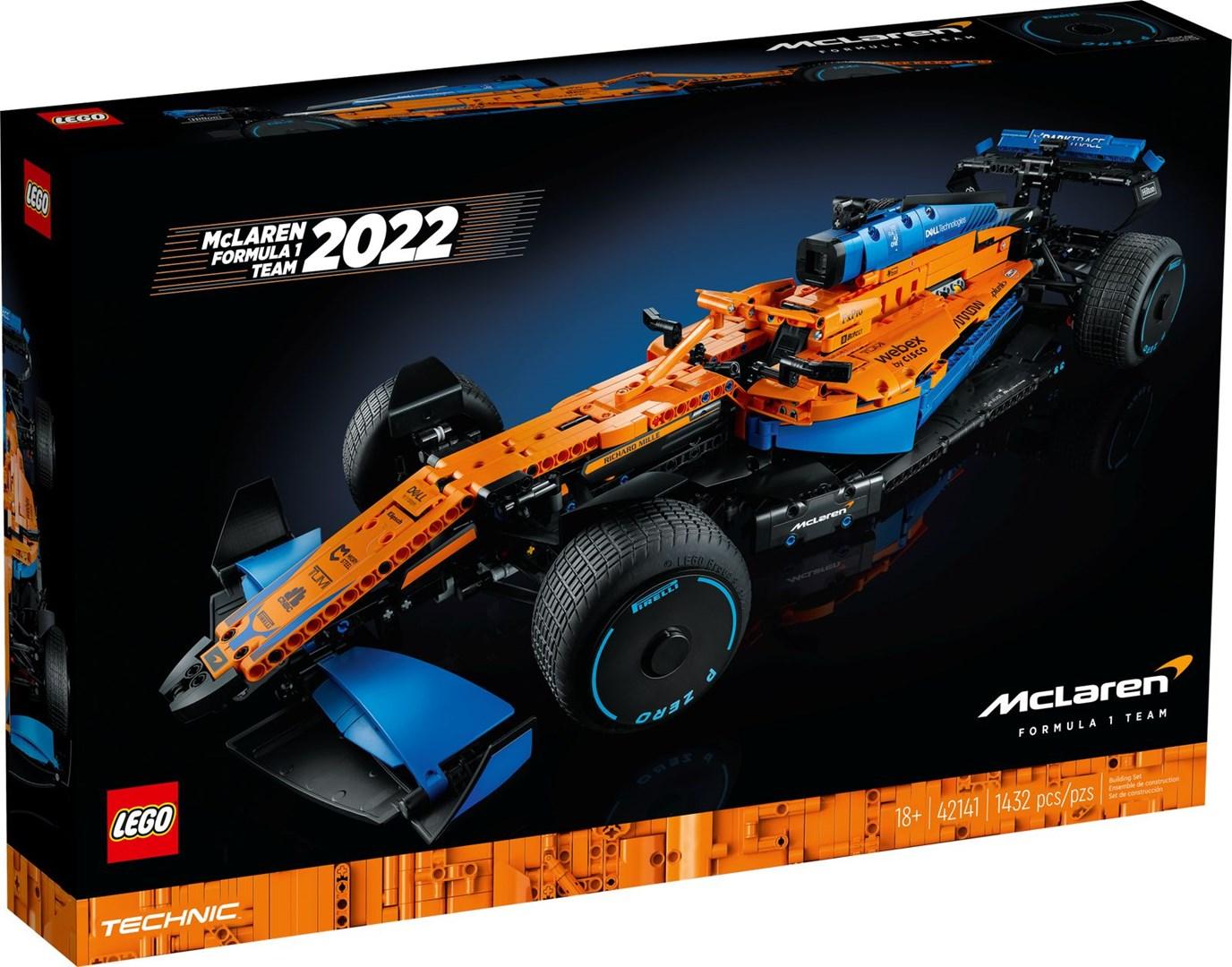 LEGO Technic McLaren Formula 1-racer 2022 (42141) - voksen byggesæt billede