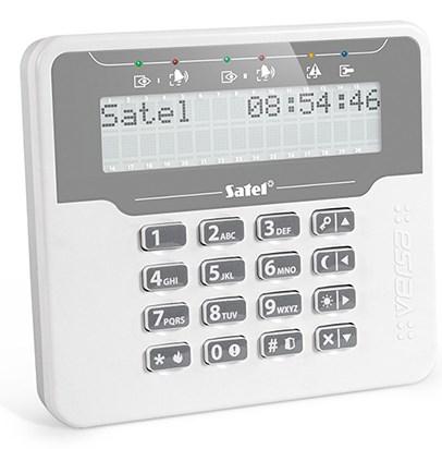 Alarmbetjeningspanel SATEL VERSA-LCDM-WH - grå/hvid billede