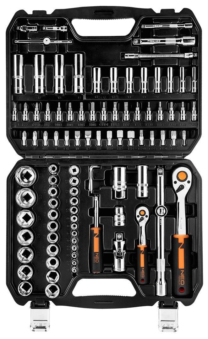 Topnøglesæt NEO TOOLS 1/4" + 1/2" – 10-062
