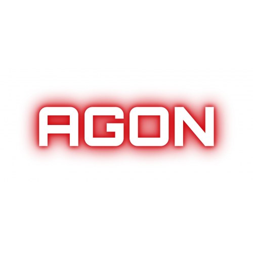 Bred skærm AOC AGON AG493UCX2 49" 32:9, 5120×1440, 165 Hz, buet, sort