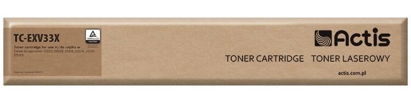Toner til laserprinter Actis TC-EXV33X – kompatibel med Canon C-EXV33, sort, 14.600 sider