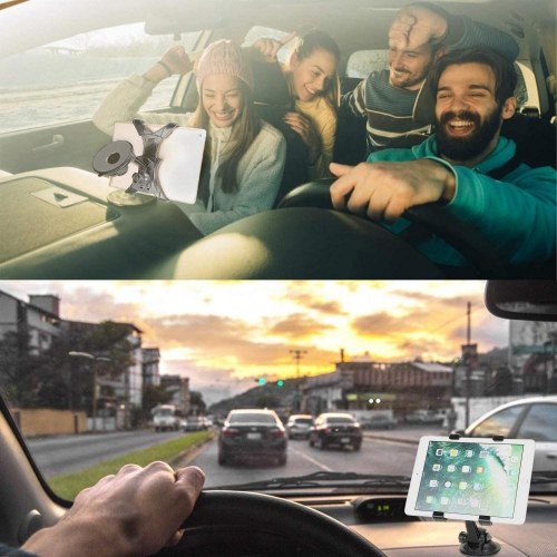 Tablet holder til bil med sugekop 7–10,1" – TECHly