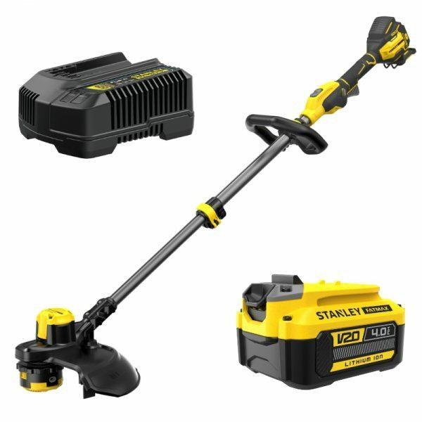 Græstrimmer STANLEY V20 33 cm inkl. 1x4,0 Ah batteri og lader