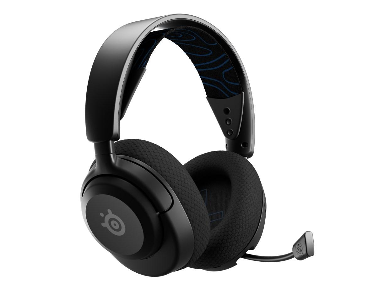 Trådløst gaming headset SteelSeries Arctis Nova 5P - USB-C & Bluetooth - sort