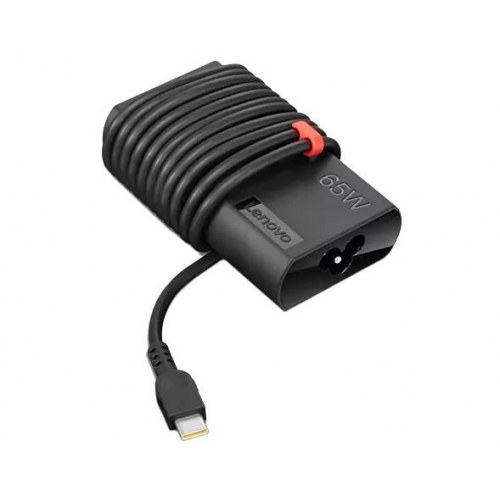 USB‑C oplader 65 W – Lenovo – sort (indendørs/udendørs)