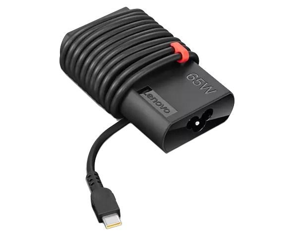 USB‑C oplader 65 W – Lenovo – sort (indendørs/udendørs)