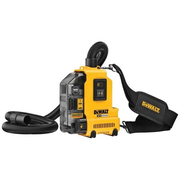 Spånsuger DeWALT DWH161N-XJ, gul - 0,21 l, batteri billede