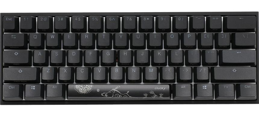 Gaming tastatur Ducky Mecha Mini – mekanisk, RGB, USB, sort (engelsk) + mus