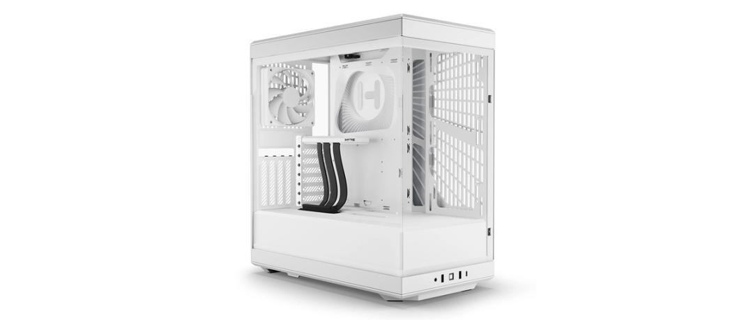 PC kabinet Hyte Y40 Midi Tower - hvid billede