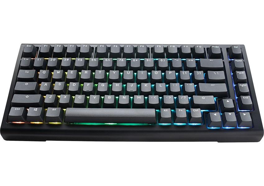 Gaming tastatur Ducky Tinker 75 – mekanisk, RGB, USB, sort (US)