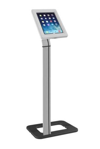 iPad/tablet gulvstander Maclean MC-645, passiv holder, sort