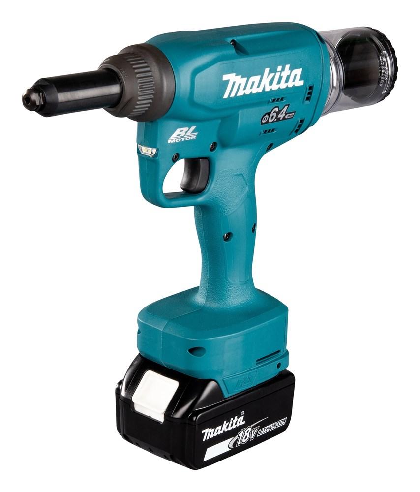 Nittepistol 18V Makita DRV250 - håndholdt blindnitter