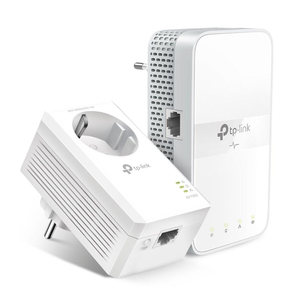 WiFi forstærker TP-Link Powerline TL-WPA7617 KIT AC/AV1000 billede