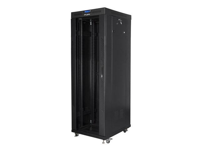 19" rackskab gulvmodel 37U - Lanberg, sort (600×800 mm) billede