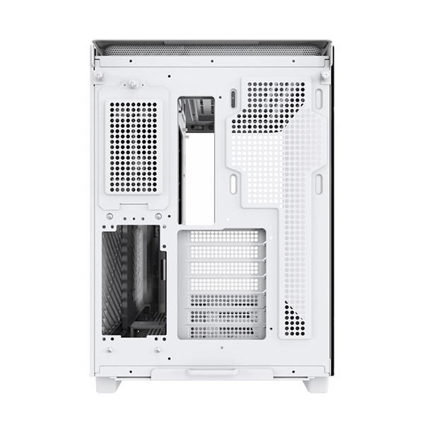 Montech King 95 Hvid - curved glas Kabinet - GEEKD.dk