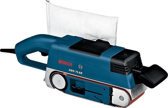 Båndsliber 75 × 533 mm 750 W Bosch GBS 75 AE
