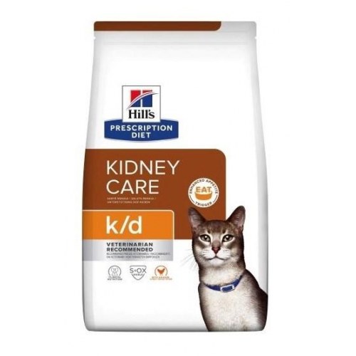Hundefoder Hill’s Prescription Diet k/d Kidney Care kat – Kylling, 3 kg