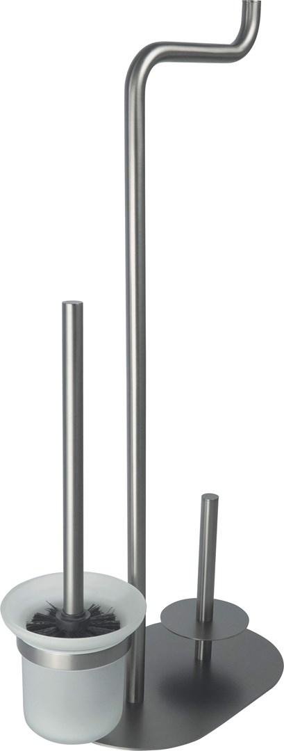 Toiletpapirholder med 3 funktioner - deante