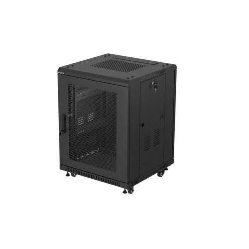 19" netværksskab gulvmodel 15U 600×600 – Lanberg