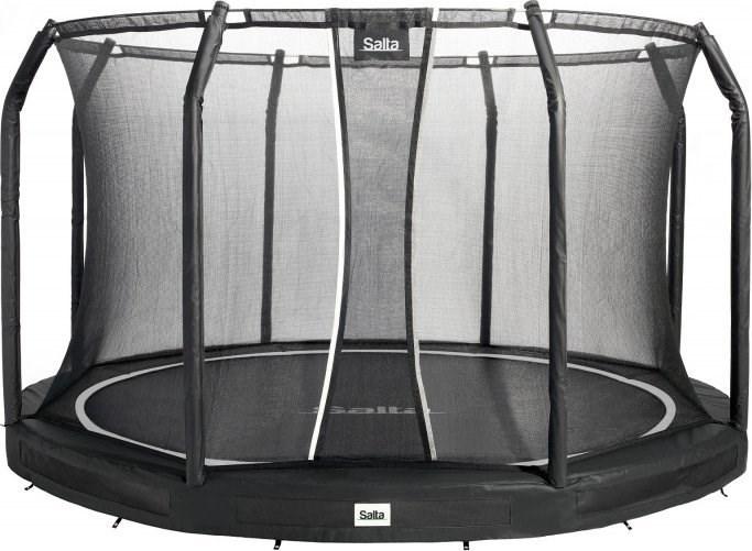 Trampolin Salta Premium Ground Combo 396 cm - sort