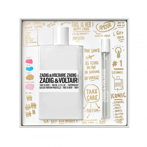 Parfume gaveæske til kvinder Zadig & Voltaire This Is Her! - 2 dele