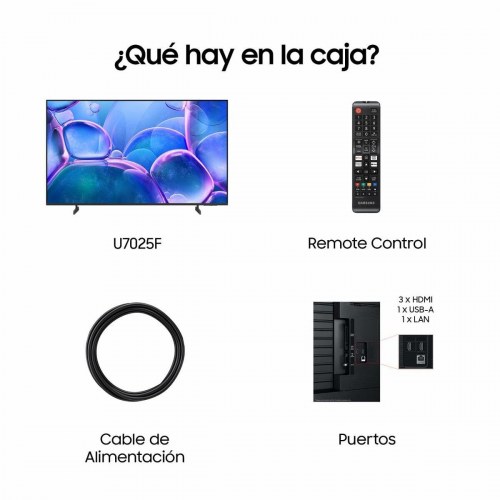 TV 43" 4K Ultra HD Samsung Crystal UHD (TU43U7025)