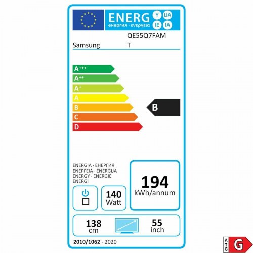 Smart TV Samsung 55" QLED 4K Ultra HD (TQ55Q7F)
