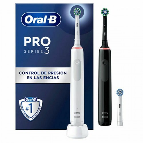 Elektrisk tandbørste Oral-B PRO 3 3900N - Hvid/Sort
