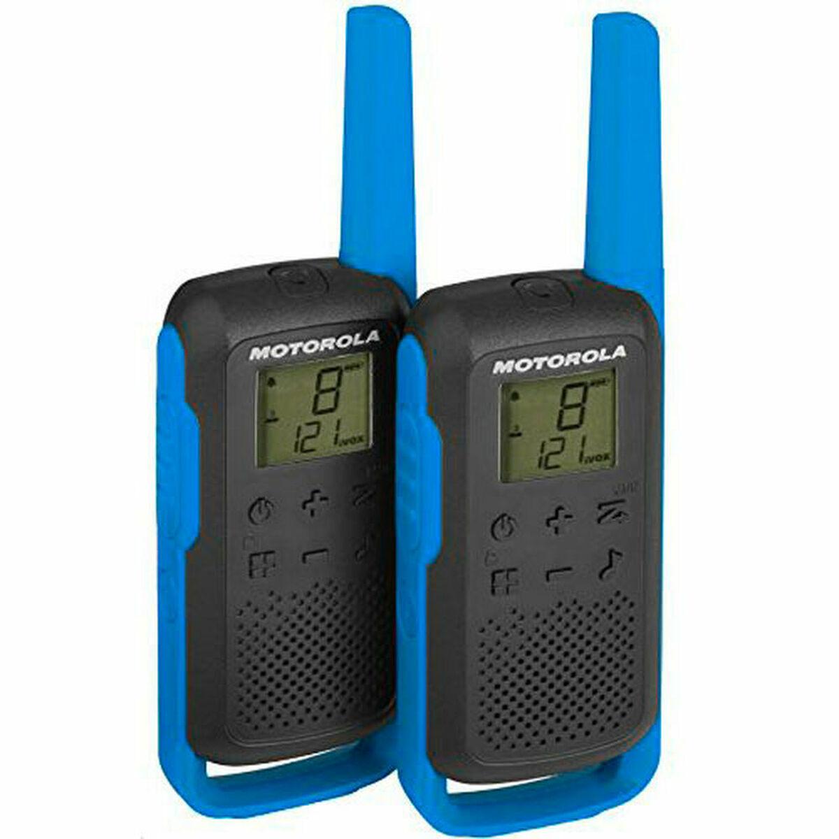 Walkie-talkie Motorola TALKABOUT T62 - sort/blå (sæt)