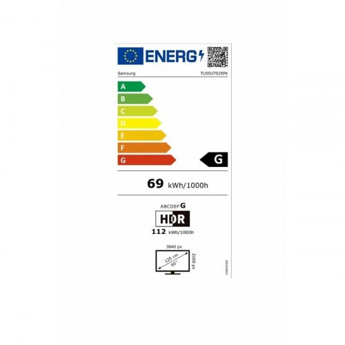Smart TV Samsung 50" 4K Ultra HD LED (TU50U7025)