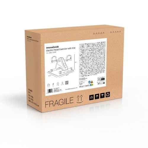 Motionscykel med elektriske pedaler - Velora 3000, inkl. måtte og fjernbetjening