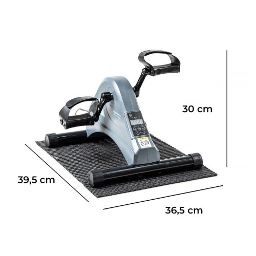 Motionscykel med elektriske pedaler - Velora 3000, inkl. måtte og fjernbetjening
