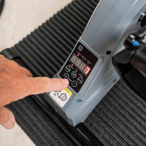 Motionscykel med elektriske pedaler - Velora 3000, inkl. måtte og fjernbetjening