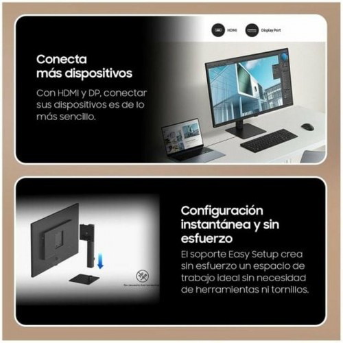 Skærm 32" 4K Ultra HD - Samsung ViewFinity S7 (VA, 100 Hz)