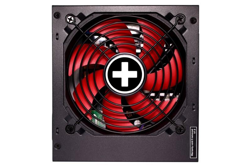 Strømforsyning ATX 650 W - XILENCE XN225, sort/rød billede