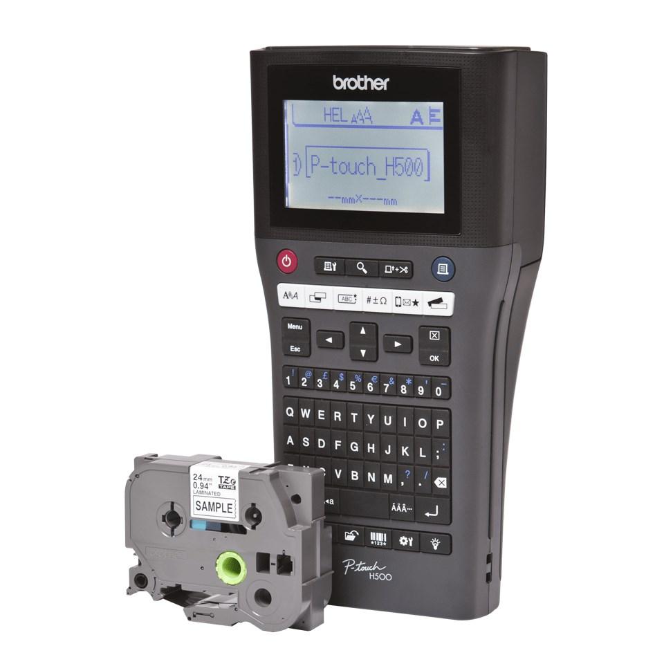 Labelmaskine Brother PT-H500, 180 × 180 dpi, 30 mm/sek, kablet, TZe, QWERTY
