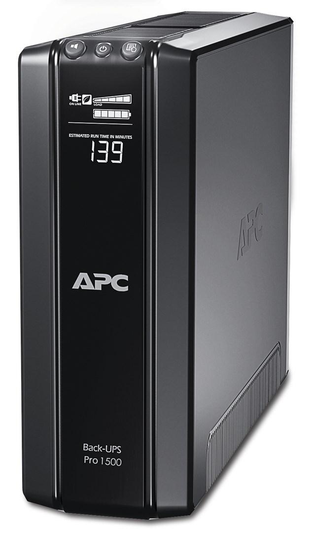 UPS strømbackup APC Back-UPS Pro 1500VA/865W, tower, 230 V, 10x C13, AVR, LCD billede