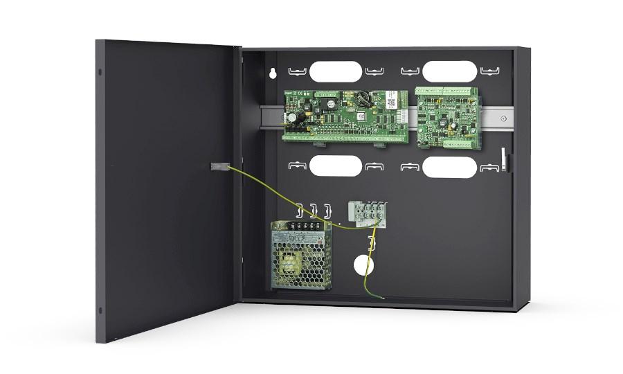 Alarm controller-kit med kabinet Roger MC16-PAC-ST-2-KIT