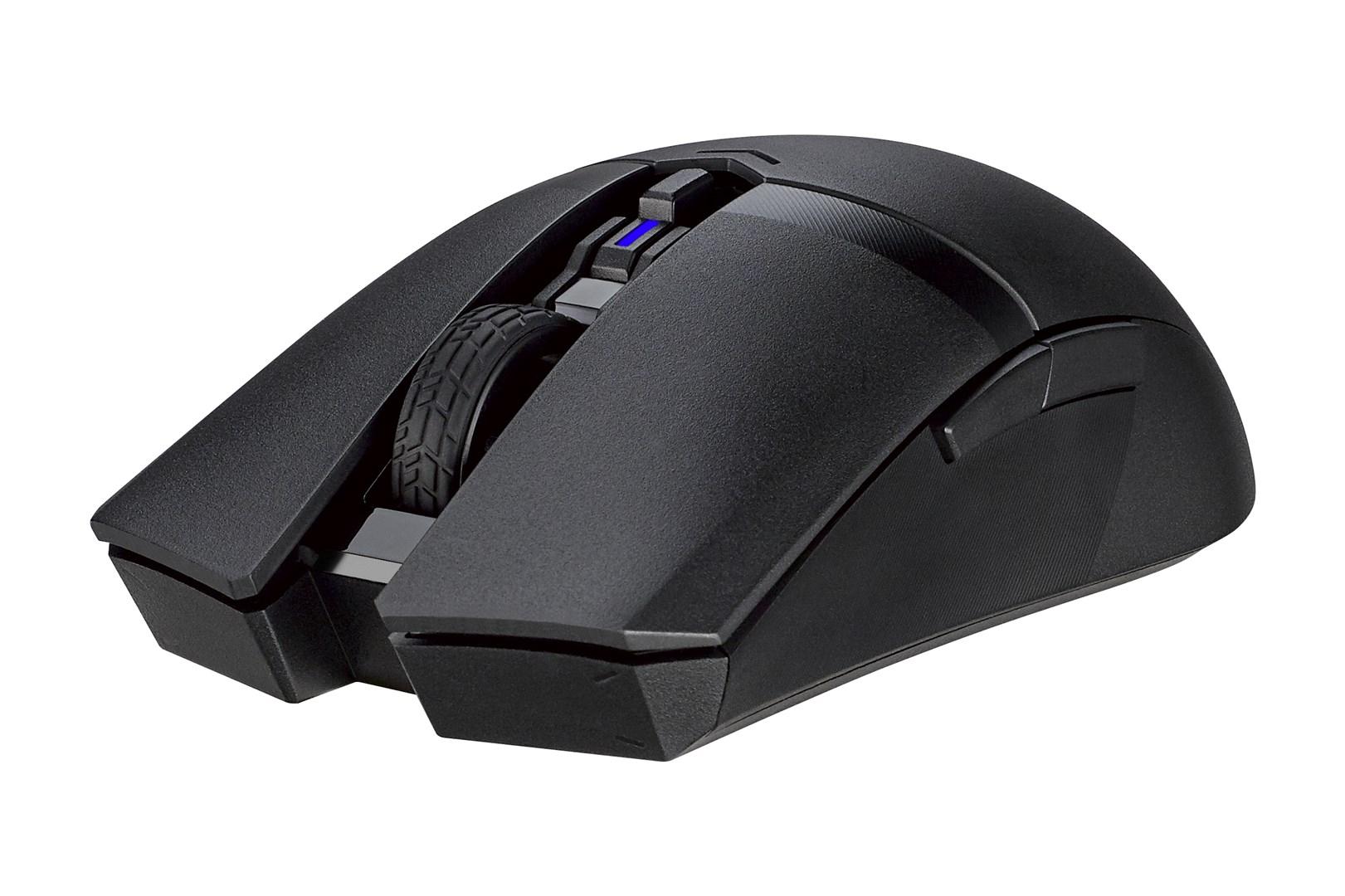 Trådløs gaming mus ASUS TUF Gaming M4 - højrehåndet, RF + Bluetooth, 12.000 DPI billede