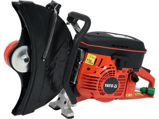 Kædesav benzin YATO YT-84820 - 4.000 W, 40 cm, sort/rød