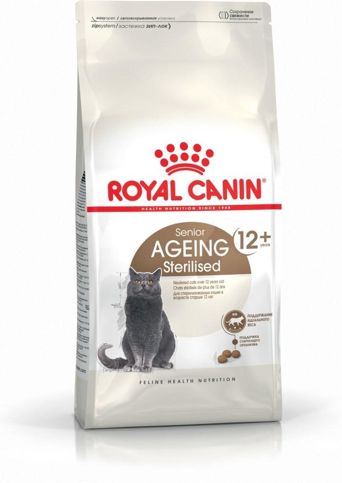 Kattemad tørfoder Royal Canin Senior Ageing Sterilised 12+ – 4 kg