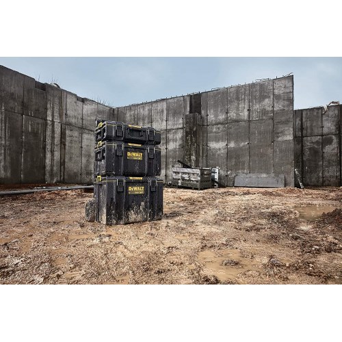 Værktøjskassesæt på vogn DeWALT ToughSystem 2.0 – sort/gul