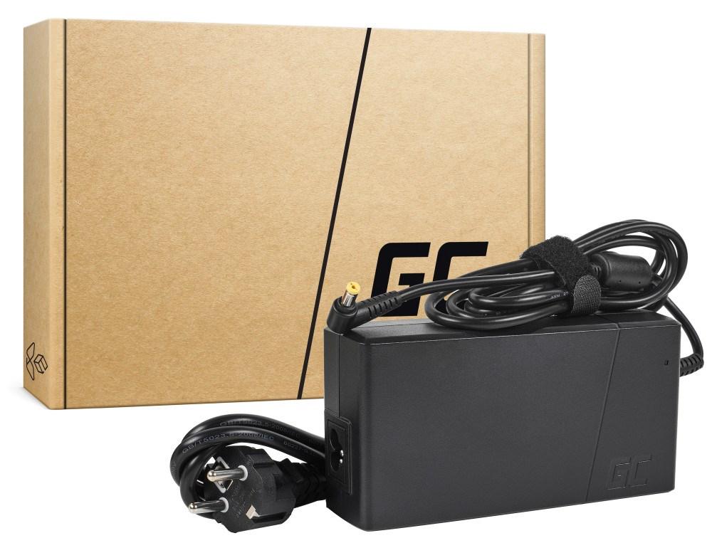 Strømforsyning til bærbar – Green Cell Universal 180 W, 19,5 V, sort