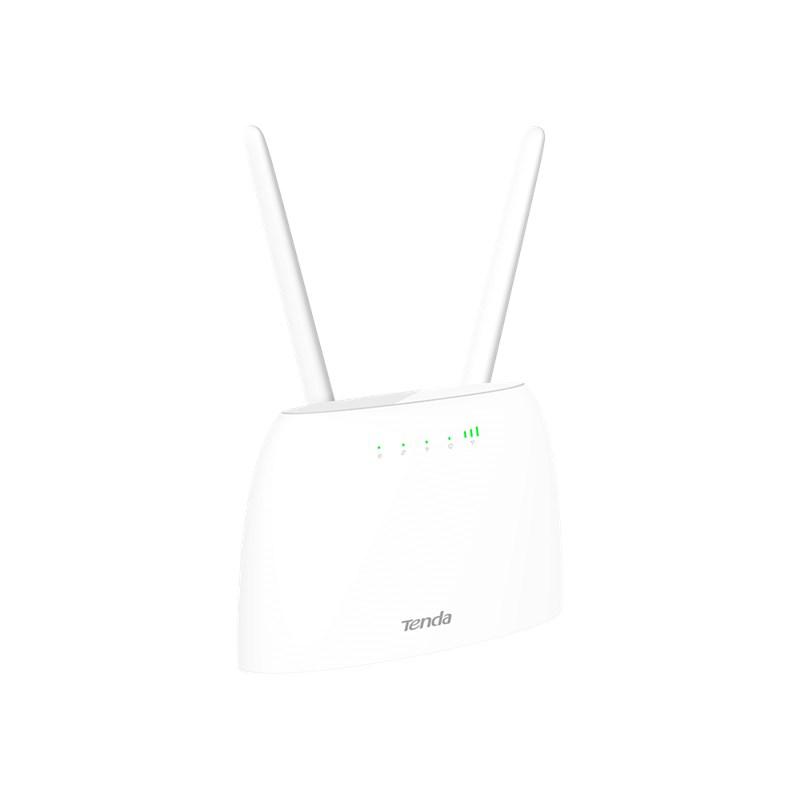4G router - Tenda N300, 2,4 GHz, Fast Ethernet, hvid