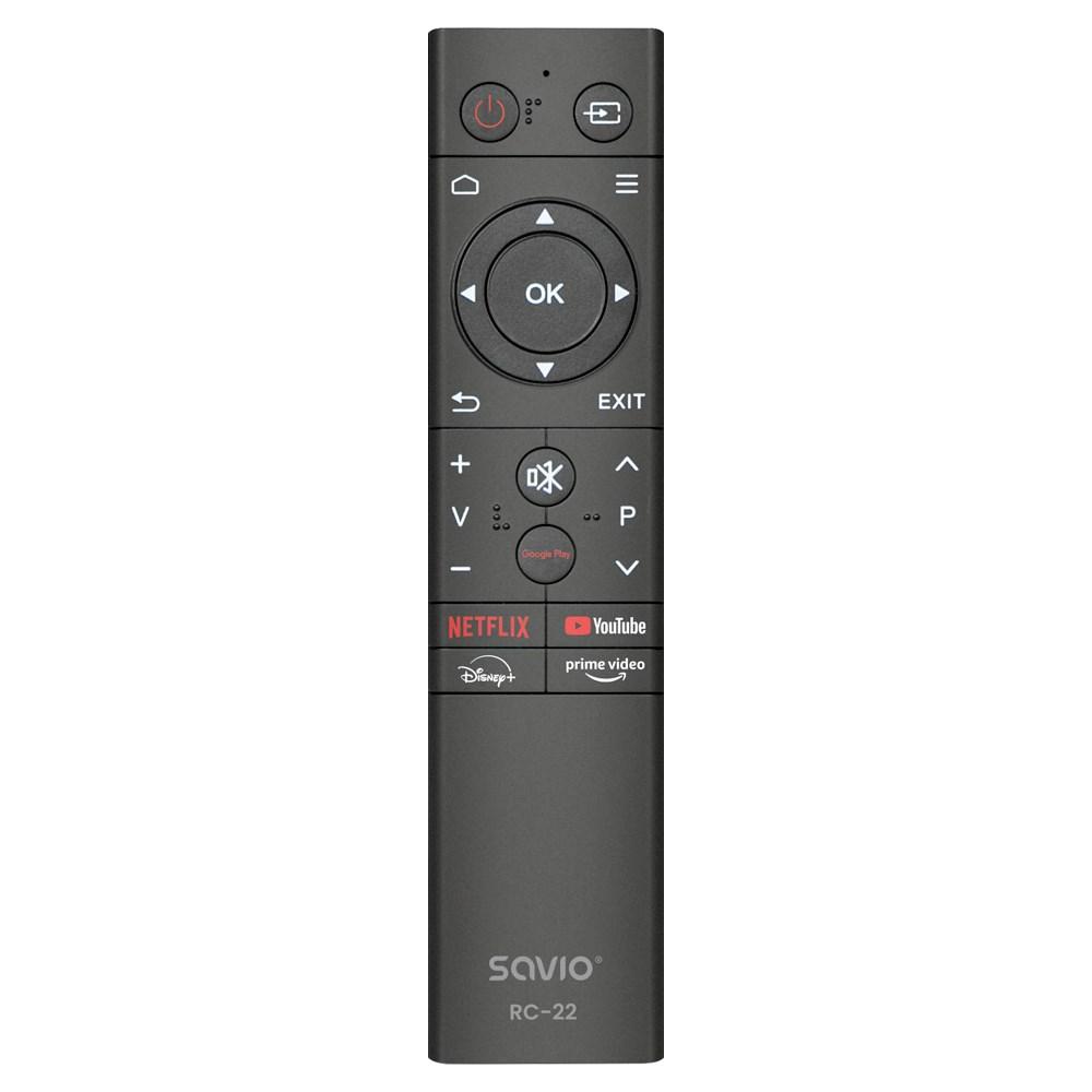 Universel fjernbetjening til TV - Savio RC-22 IR (USB-C)