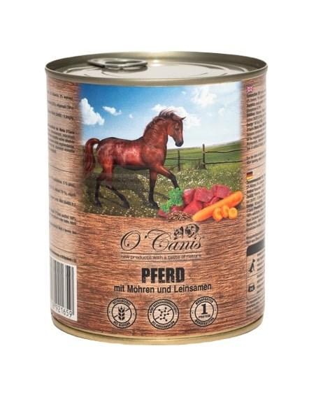 Hundefoder vådfoder O'Canis - hestekød med kartoffel, 800 g