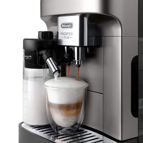 Espressomaskine DeLonghi Magnifica Plus ECAM 320.70.TB - titanium/sort